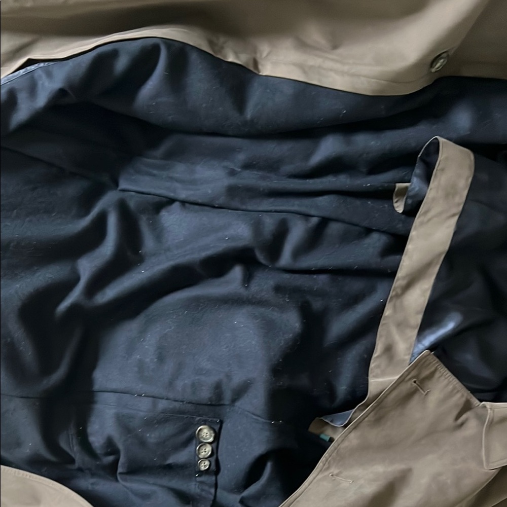 Classic Taupe Trench Coat *w/ 2 free gifted trenches* - Picture 9 of 17